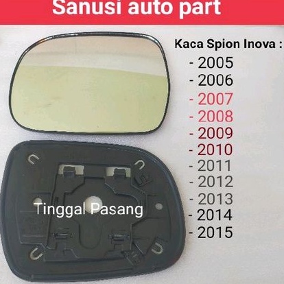 Kaca spion Inova 2005 2006 2007 2008 2009 2010 2011 2012 2013 2014 2015