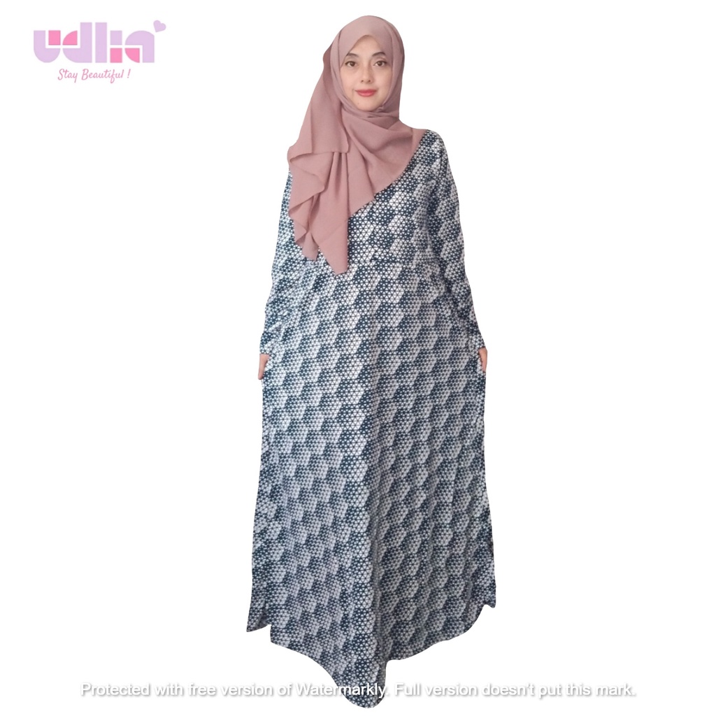 Udlia Dress Umbrella Gamis Klok Gamis Payung Triangle