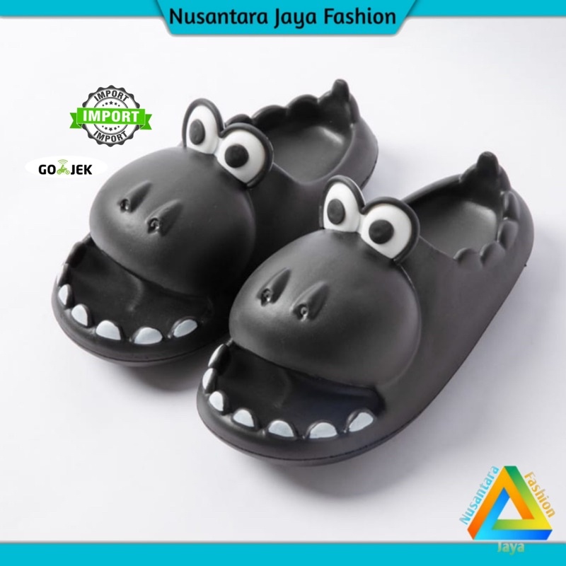 Sandal Anak Perempuan CUTE Terbaru Motif Buaya Lucu 979-M