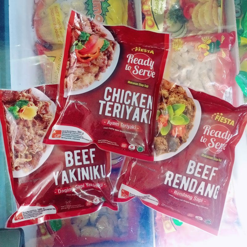 

Fiesta Ready to Serve Teriyaki / Rendang / Yakiniku 300gr