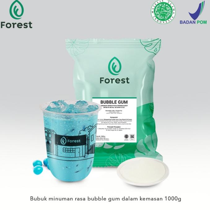 

Gratis Bubuk Minuman BUBBLE GUM Powder - FOREST Bubble Drink The Best