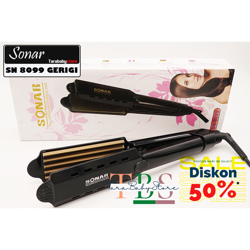 CATOKAN SONAR SN 8099 GERIGI ALAT CATOK RAMBUT / CATOKAN BABA GENTENG PLAT LEBAR