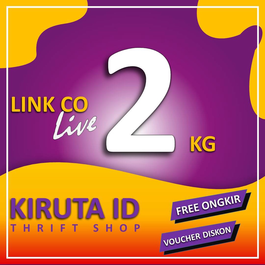 [KHUSUS TAS MAX 2 KG] Check Out Link Shopee Live