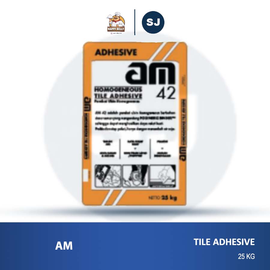 AM 42 Semen Instant Perekat Keramik 25 kg homogeneouS
