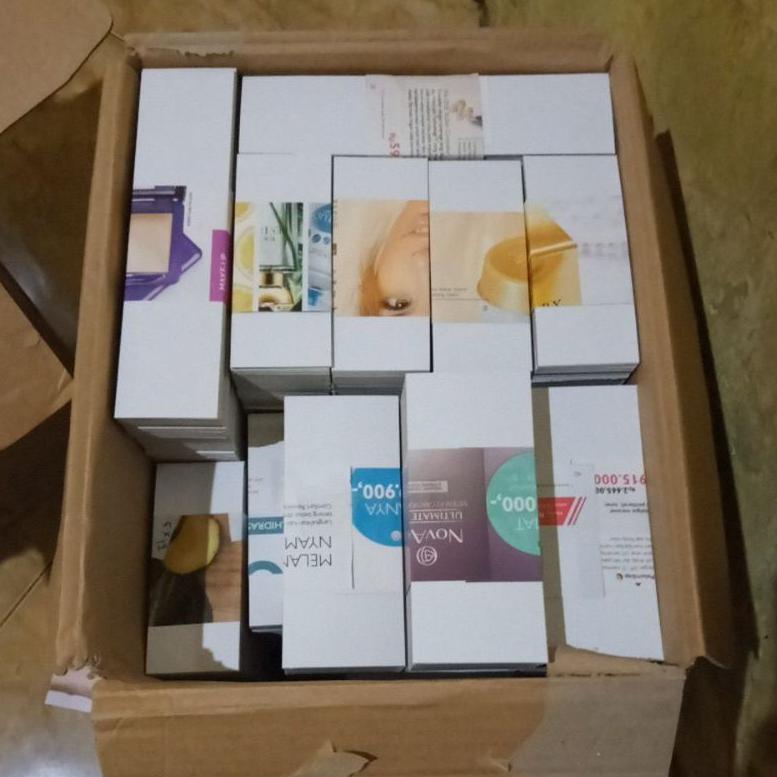 

JFKNQ6258 1 Kg Kar Display Aksesoris Alas Bros Putih Polos Kertas Duplex Tanpa Lubang