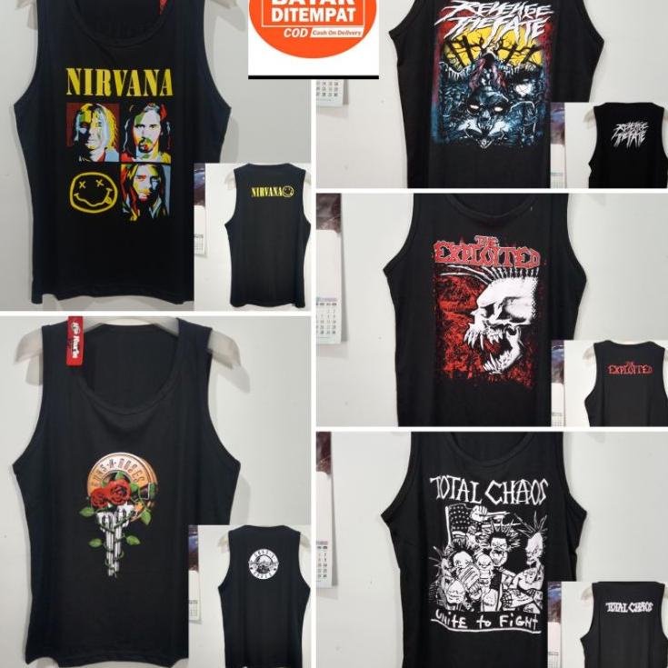 KAOS SINGLET LEKBONG MUSIK BAND METAL [SKW.24Ja23х]