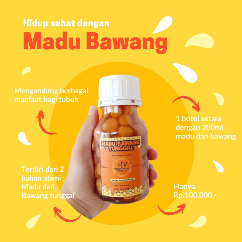 

MADU BAWANG TUNGGAL 300ML