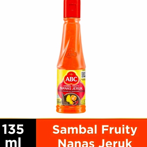 ABC Sambal Fruity Nanas Jeruk 135 ml Apel Mangga 135 ml