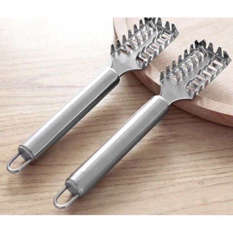 Pembersih Sisik Ikan Stainless Alat Serut Sisik.Ikan
