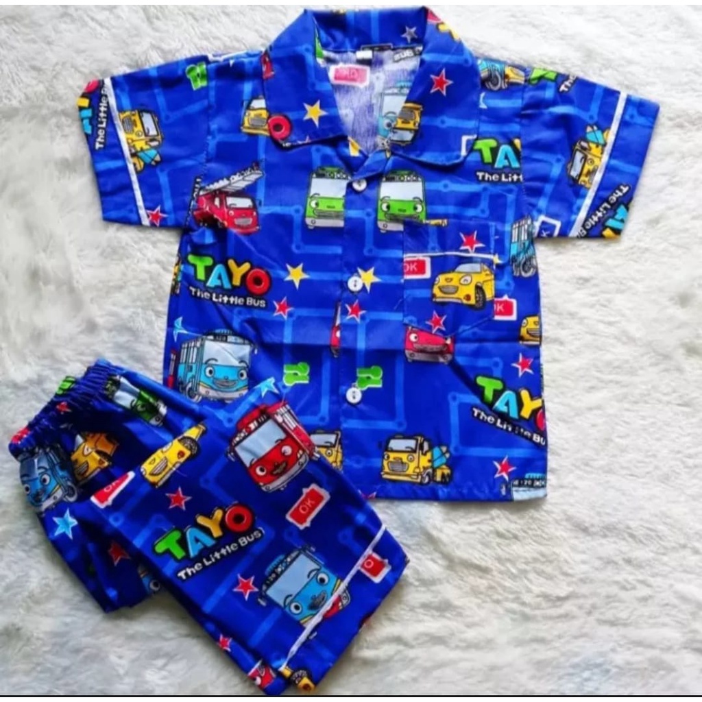 PIYAMA ANAK LEBAH/BAJU TIDUR ANAK TERMURAH/PIYAMA ANAK CEWEK TERLARIS TERMURAH UNTUK 1-12 TAHUN
