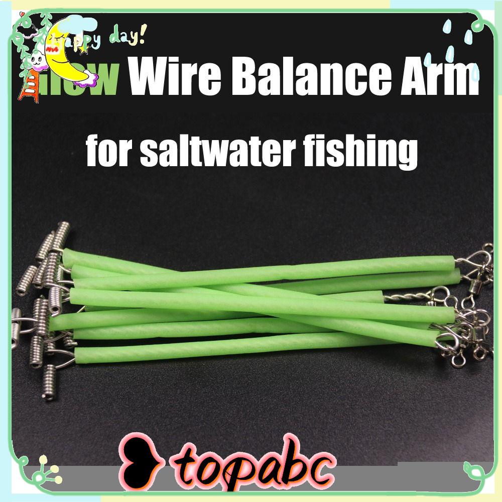 Top 50Pcs T-shape Fishing Swivels Cross Line Trisula Rolling Swivel Kawat Baja Leader Arm