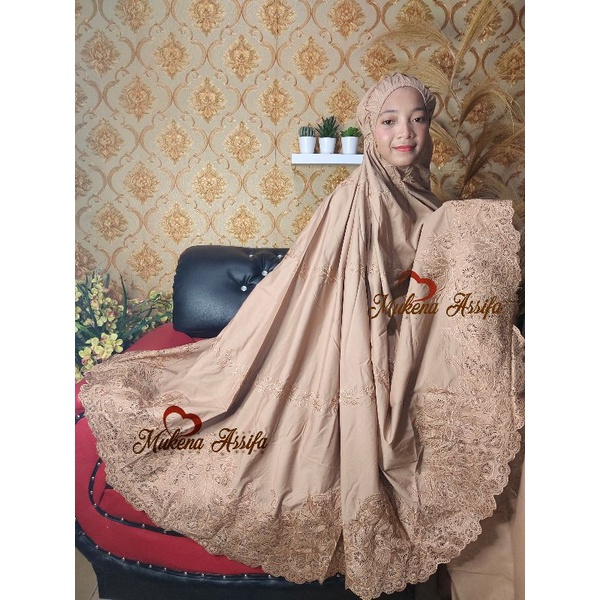 mukena bordir bukittinggi bordir padang