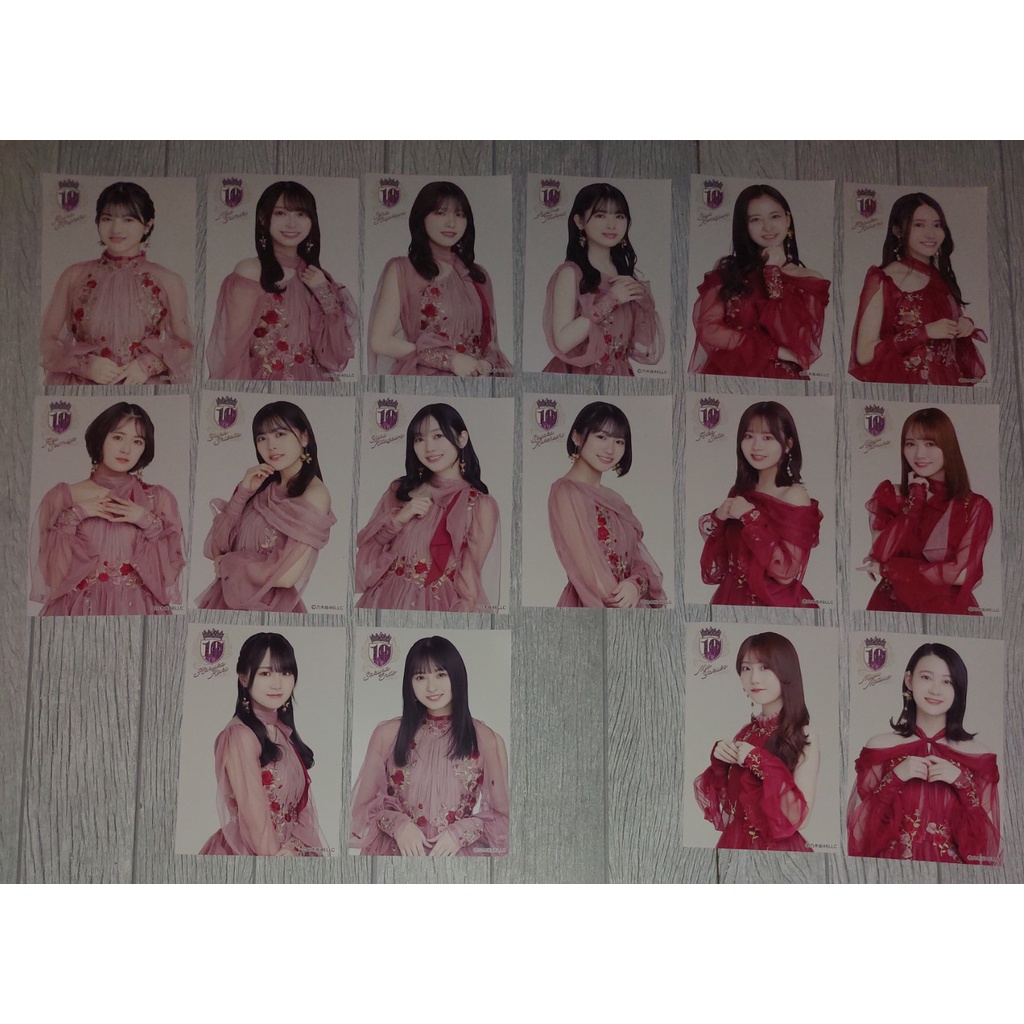 Postcard Nogizaka46 10th YEAR BIRTHDAY LIVE 4ki
