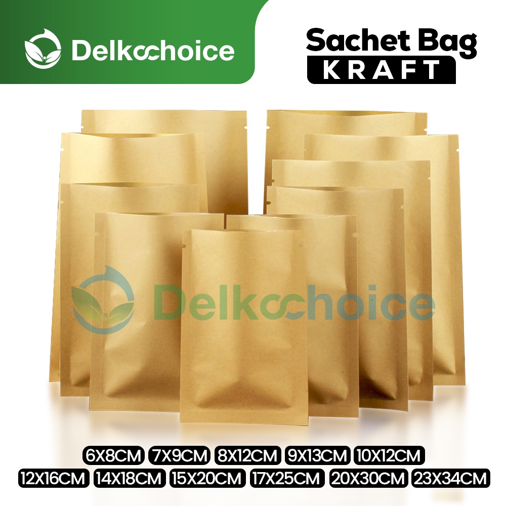 Kemasan Kraft Paper Sachet Drip Bag Powder Saset Bag