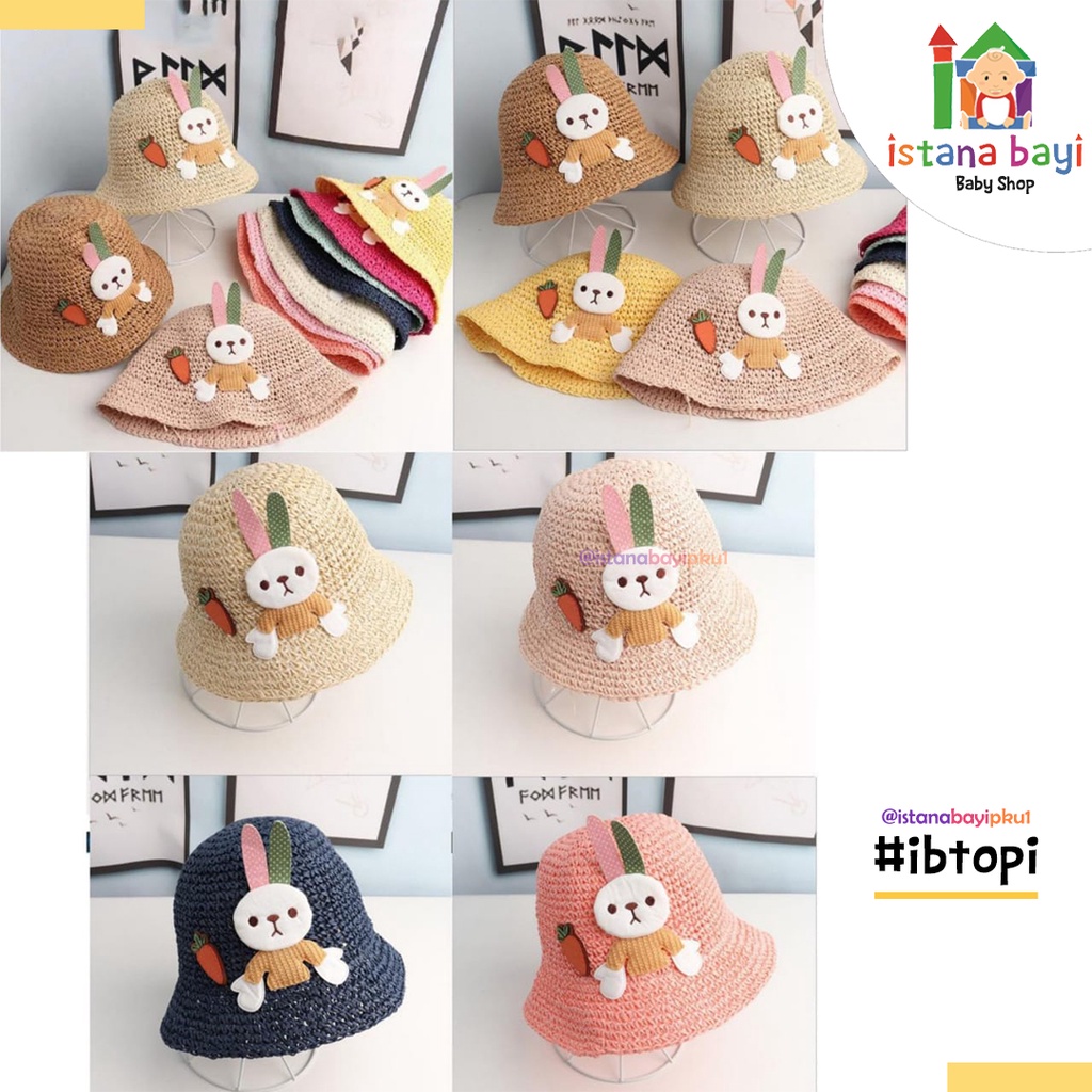 Carterlove Summer Bunny 3D Hat 1409-2/ Topi Anak 2 - 8 Tahun