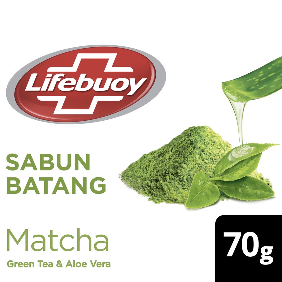 Lifebuoy Sabun Batang Matcha 70G