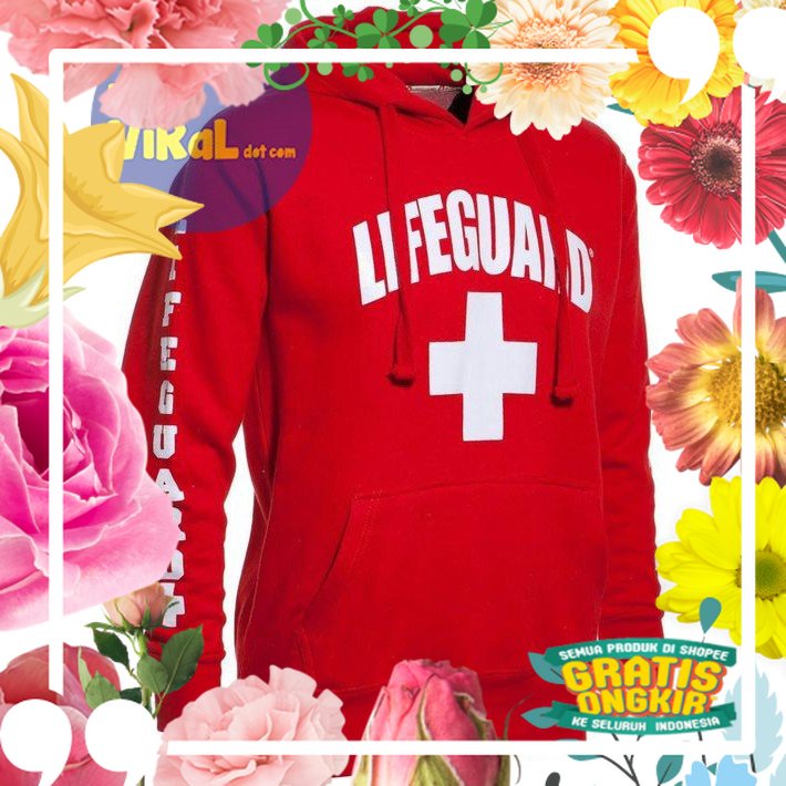 JACKET HOODIE LIFEGUARD JUMPER / keren exo lissa sehun