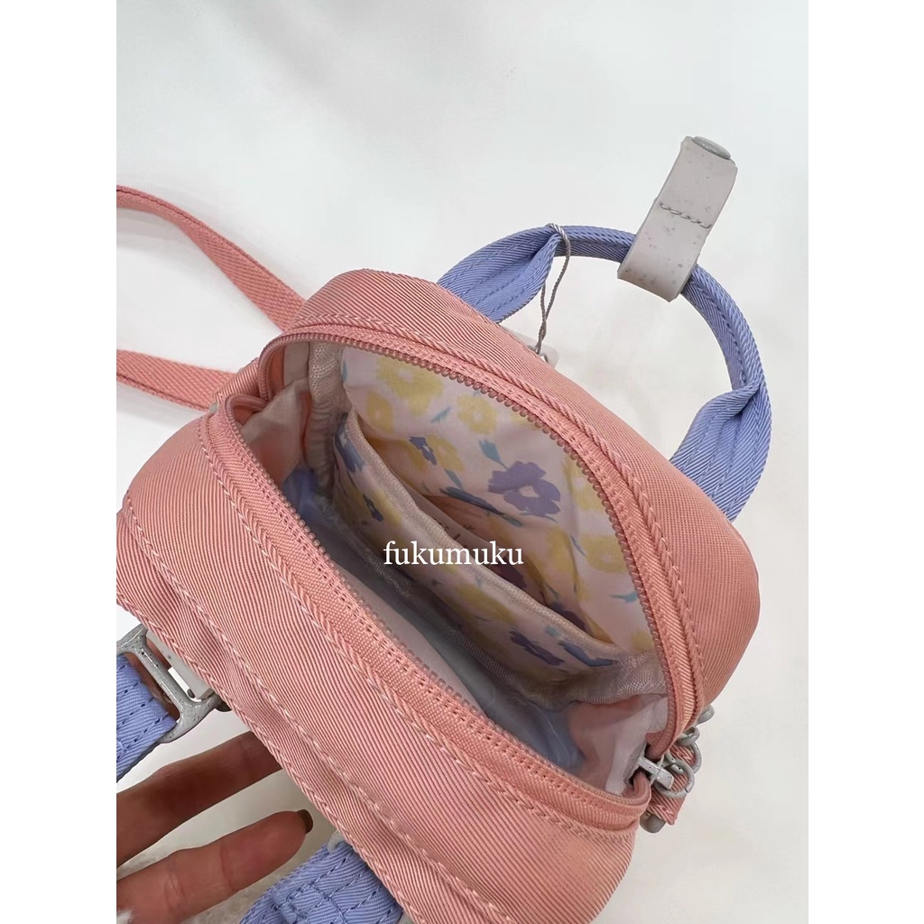 Sling Bag Doughnut Macarron Monet Series Limited / Tas Selempang Doughnut Mini
