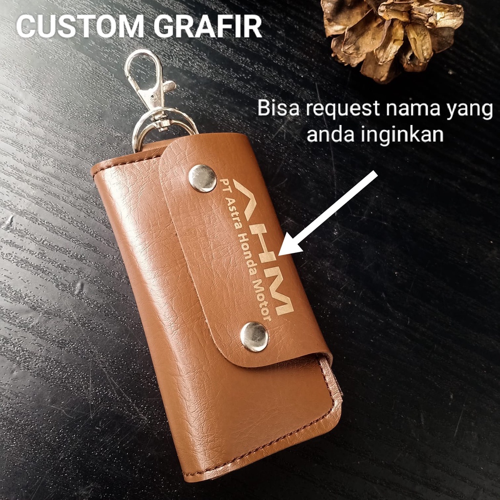 Grosir gantungan kunci Custom Grafir / Sovenir Gantungan kunci murah / Gantungan kunci Stnk mobil kancing 2  Free Grafir