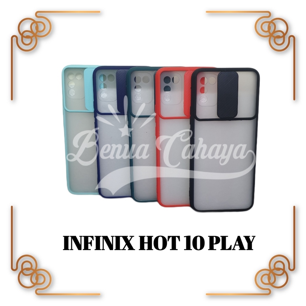 CASE SLIDE CAMERA INFINIX HOT 10 PLAY / 11 PLAY / 11S NFC CASE DOVE SLIDE CAMERA - BC5