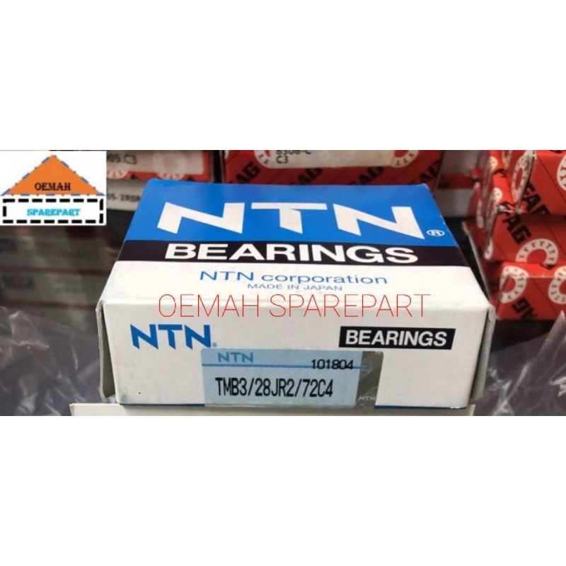 BEARING MOTOR LAHER KRUK AS HONDA TIGER / MEGA PRO / GL NEOTECH NTN 28X72X18 MM (ORIGINAL)
