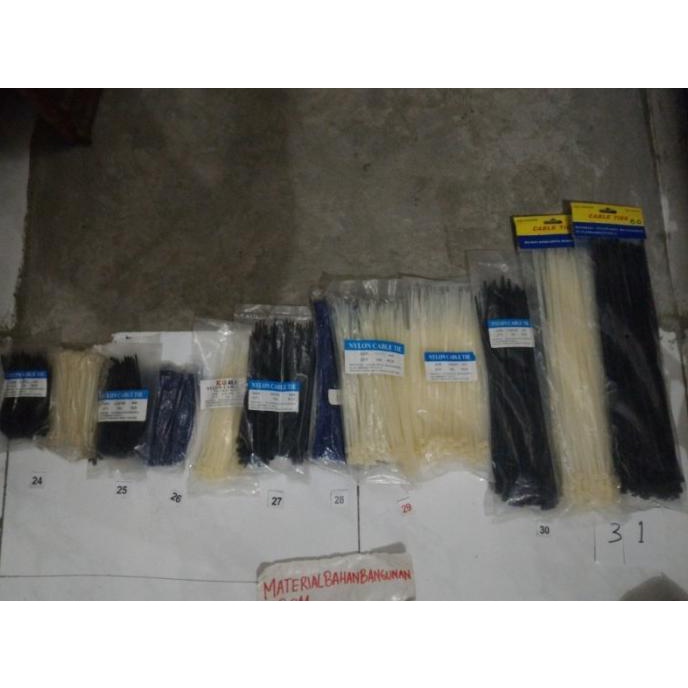 

kabel tis tie ties cable 15 cm alat pengikat jual per 10 unit citrab44 dijamin