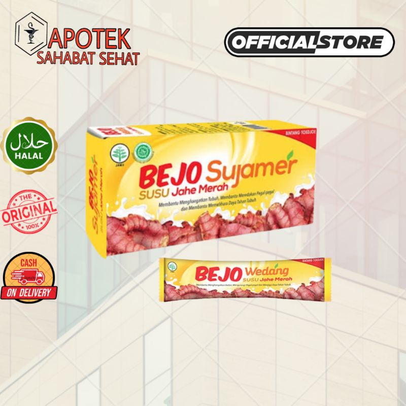 

BEJO SUJAMER Susu jahe merah per 1 sachet | Obat herbal