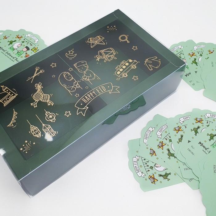 

Box Mika Idul Fitri Sekat 2 Dus Kotak Hampers Kue Lebaran 22X11X6 Cm 036