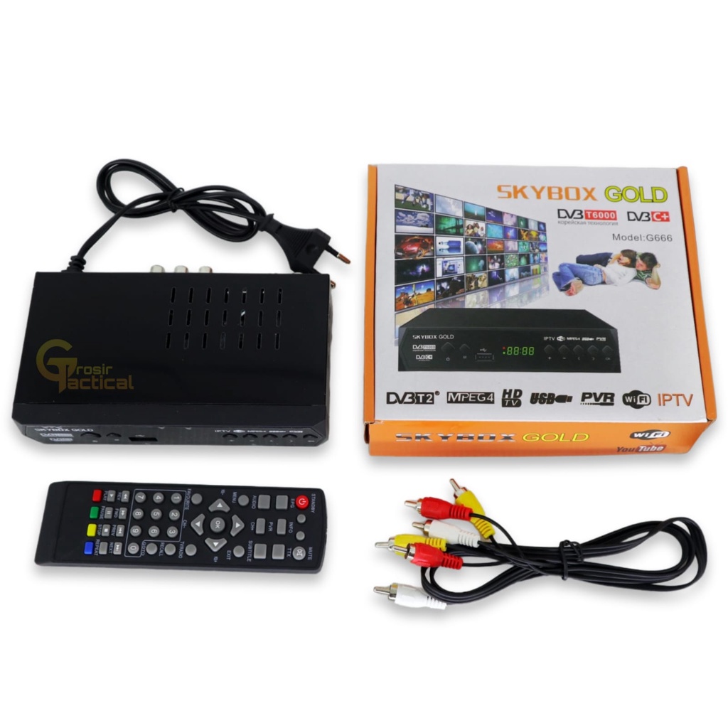 Receiver Digital TV Set Top Box HDTV-T2 Full HD 1080 Antena