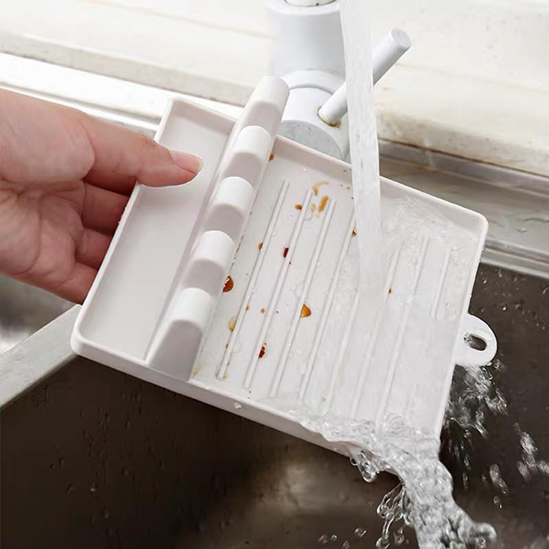 Utama Jakarta Baru - Holder Peralatan Masak Rak Spatula/Alas Masak Sutil/Tutup Panci Multifungsi