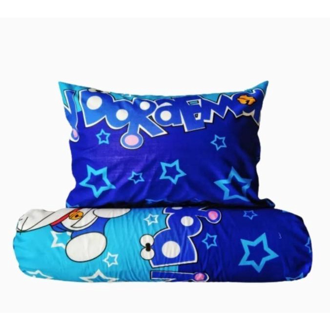 Sarung Bantal Free Sarung Guling Karakter Doraemon Terbaru