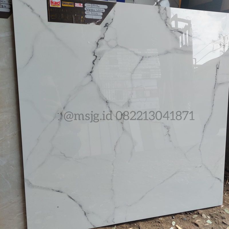GRANIT MURAH 80X80 IKAD BELLEZA WHITE KW 1