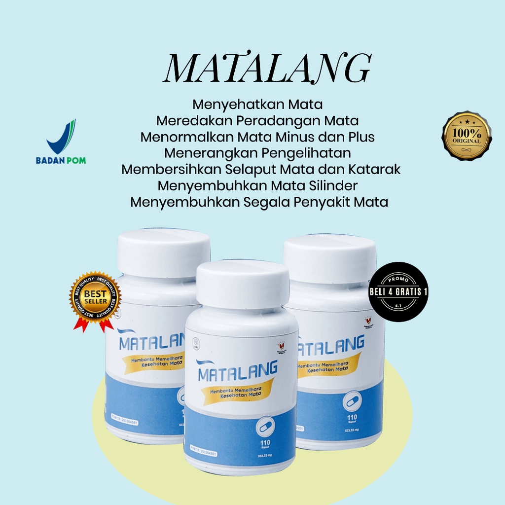 Obat Mata Kabur dan Berbayang - obat mata buram ampuh | Minus - Katarak / OBAT MATA BURAM MATALANG