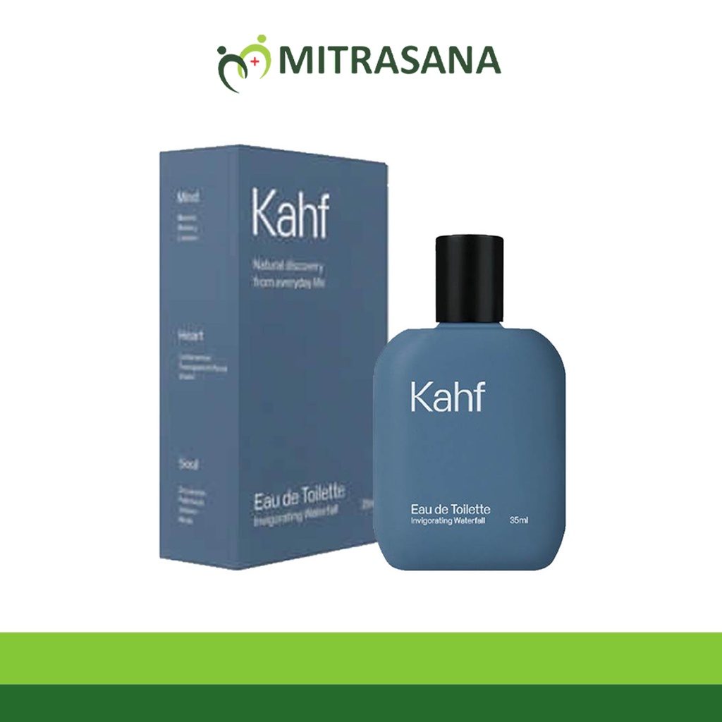 Kahf Invigorating Waterfall Eau de Toilette 35 ml - Parfum Pria Tahan Lama