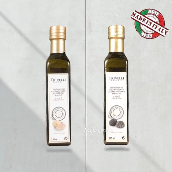 

Italian White / Black Truffle Olive Oil Italy Minyak Truffle Tartufo - Black Truflle