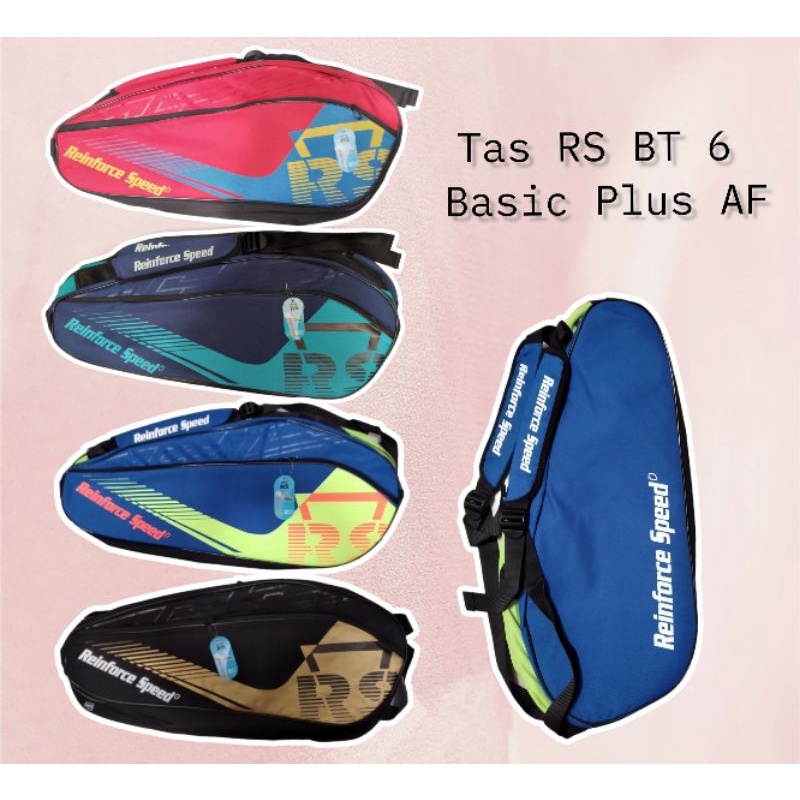 Tas Raket Badminton RS BT6 BASIC PLUS 20 AF Original