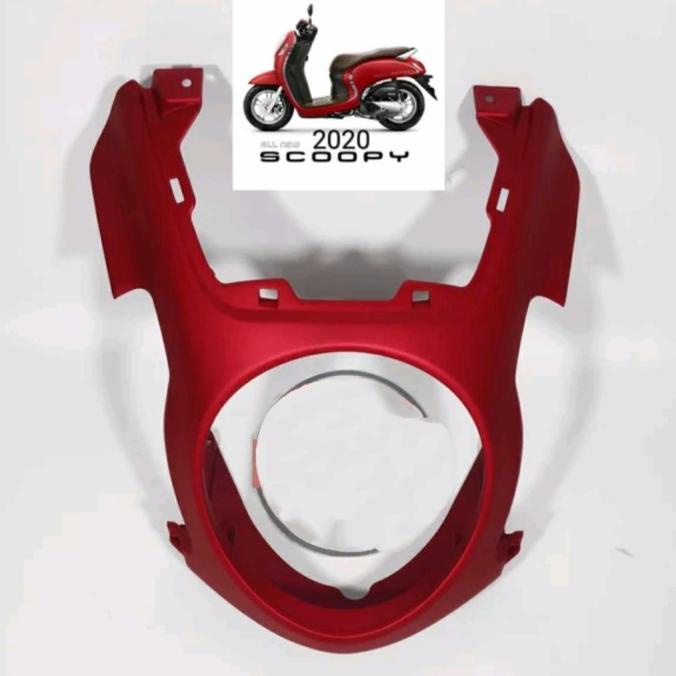 paket full set body tameng Scoopy prestige K2F merah doff 2021 ori