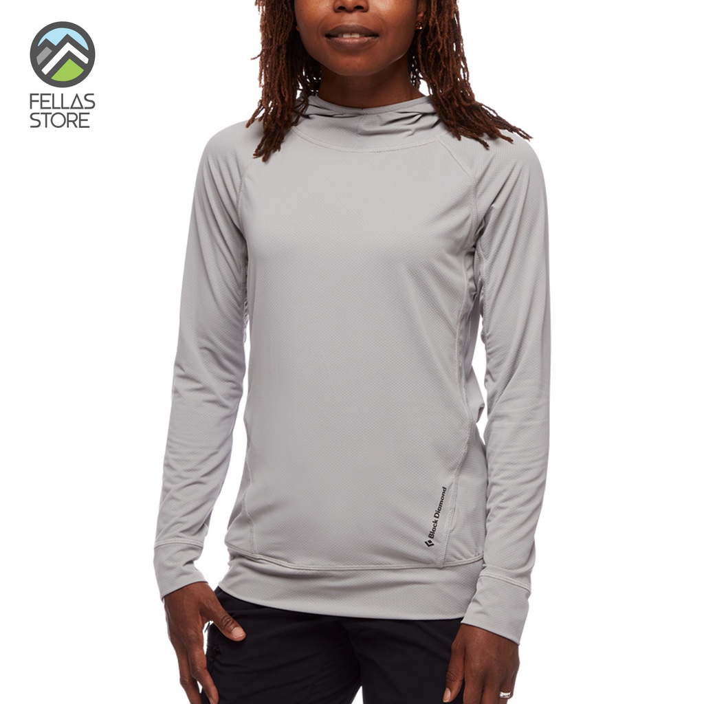 Black Diamond - Women's Alpenglow Hoody Pewter