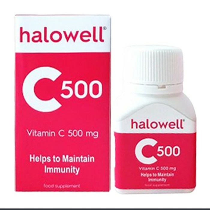 HALOWELL C 500 BOTOL 30 KAPLET