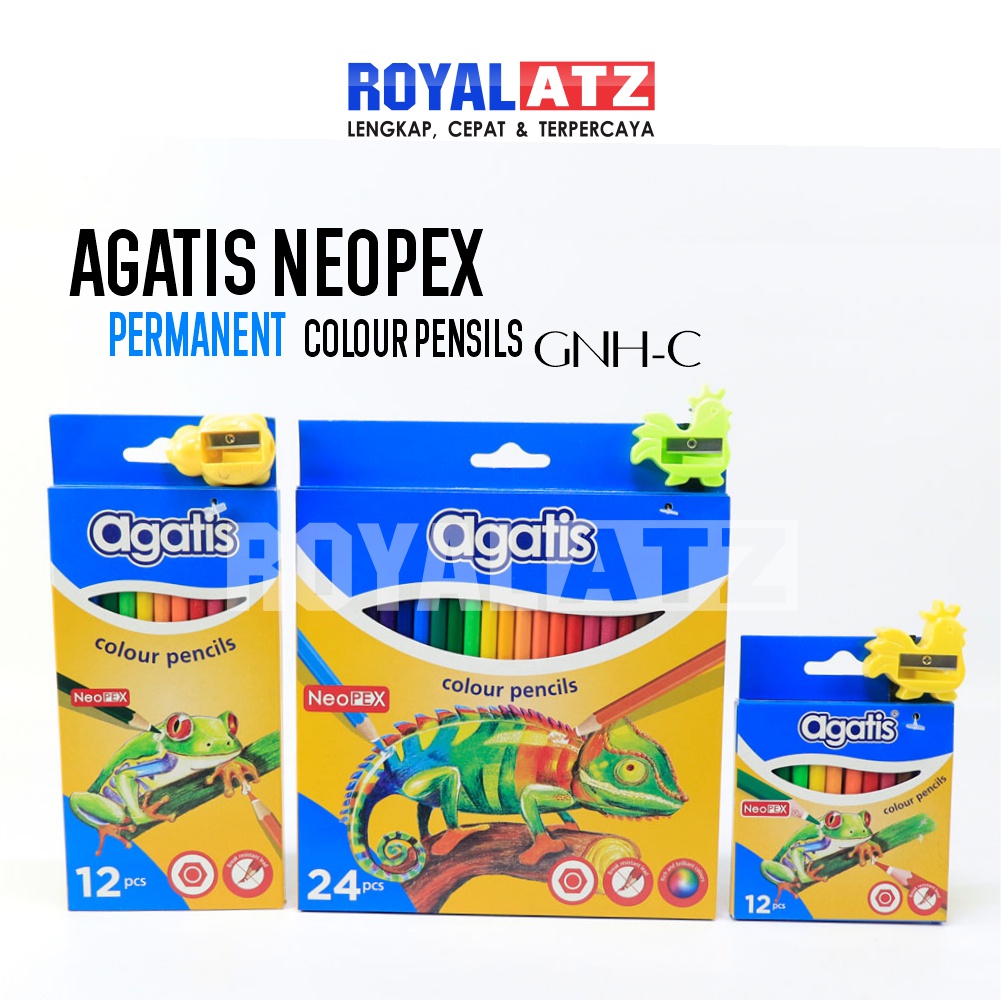 

Agatis Neopex Permanent Colour Pensils GNH-C