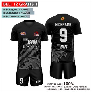SETELAN + JERSEY VOLI STIN BIN JAKARTA PROLIGA 2023 (Free Nama, Nomor) SUKA-SUKA