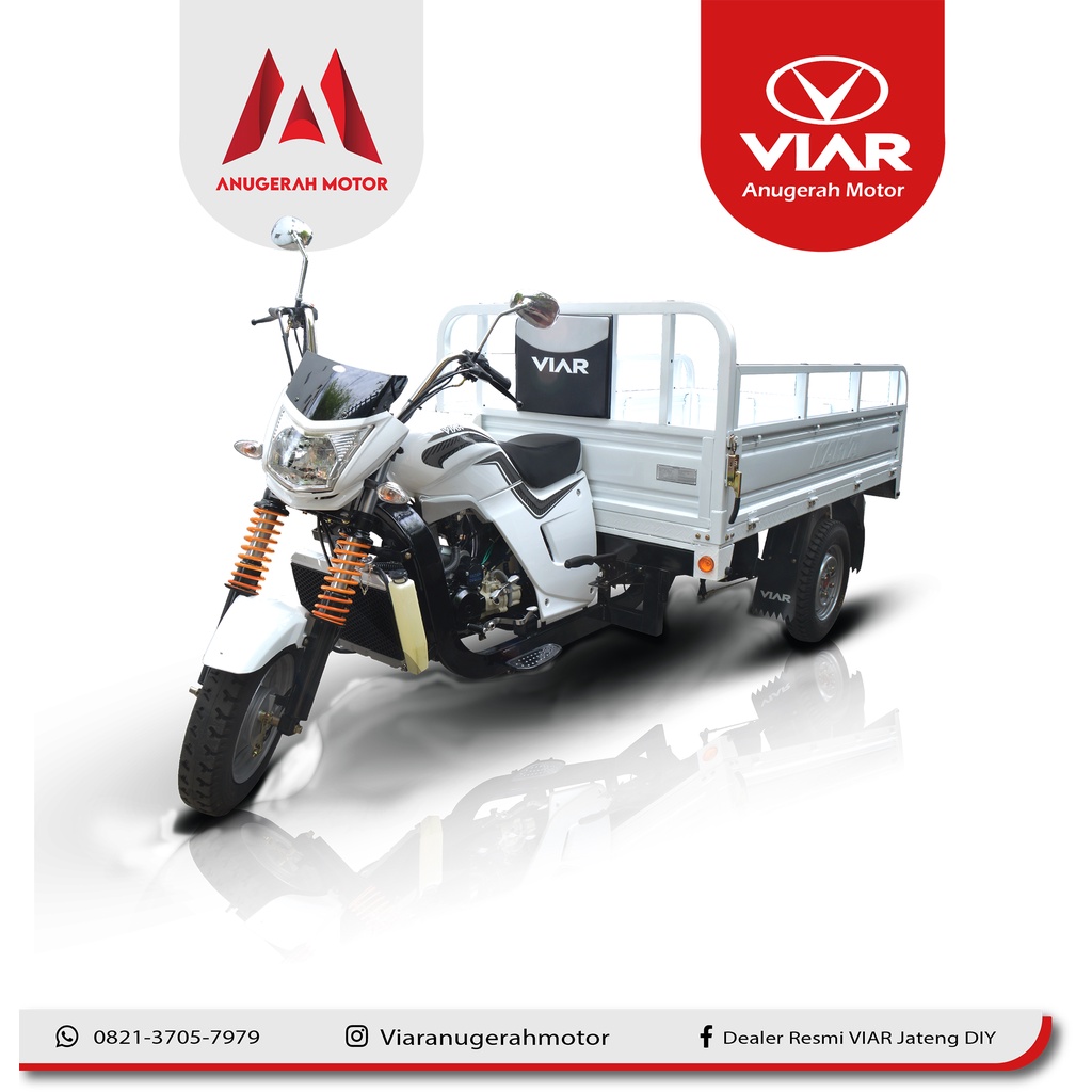 Motor Roda Tiga Viar Karya 150cc / Motor Usaha / Motor Niaga