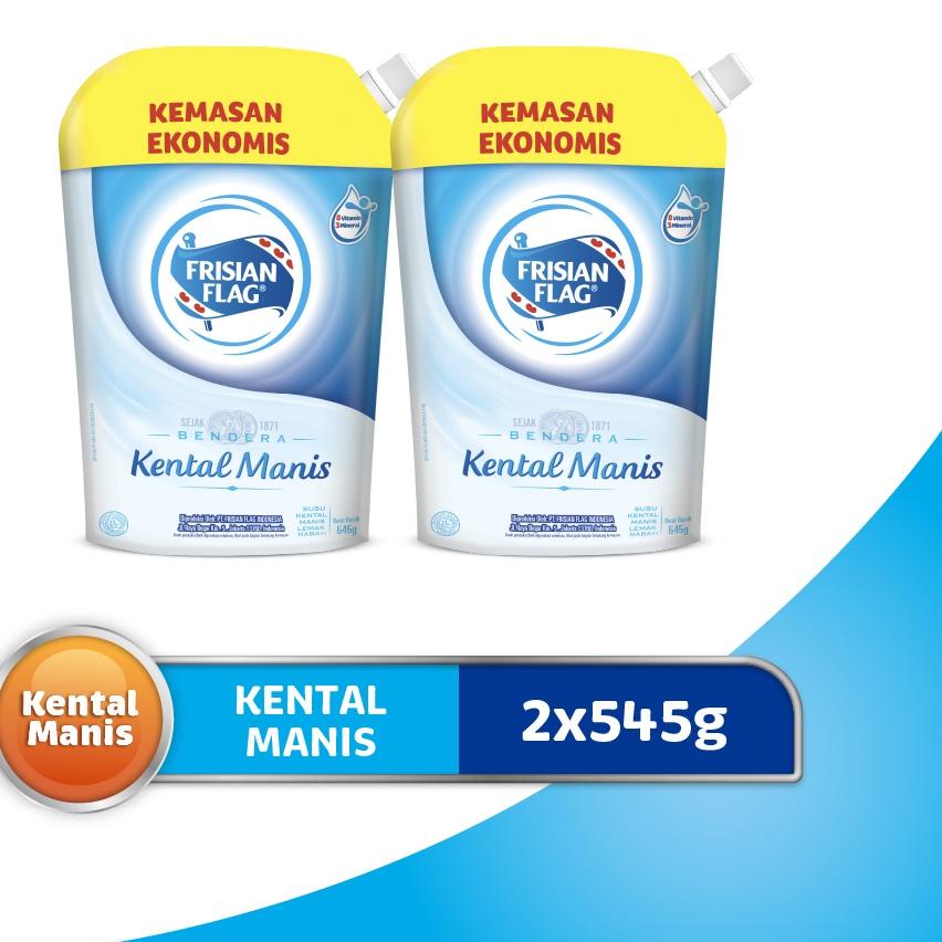 

Terbaru[KP8]-Frisian Flag Bendera Kental Manis Pouch 545gr x 2 Pcs