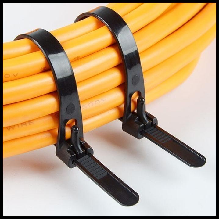 

Klip Kabel Ties Bisa Pakai Ulang 8X450Mm 8X450 Mm Insulock