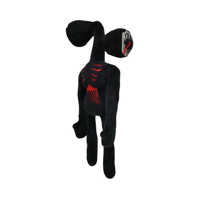 Hot Horror Game Plush Toys 35 cm Siren Head Plush Toy White Black Sirenhead Boneka Horror Karakter Peluches Mainan Hadiah