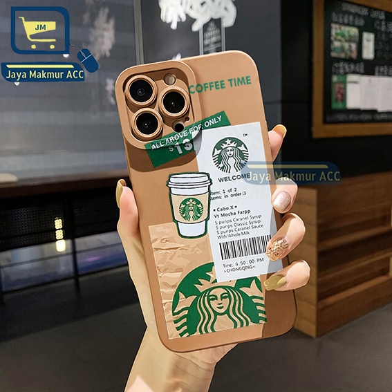 allcase.id - SOFTCASE PRO CAMERA STARBUCKS CASE TERBARU OPPO A17 A16 A96 A57 2022 5G 4G A76 RENO 7Z 