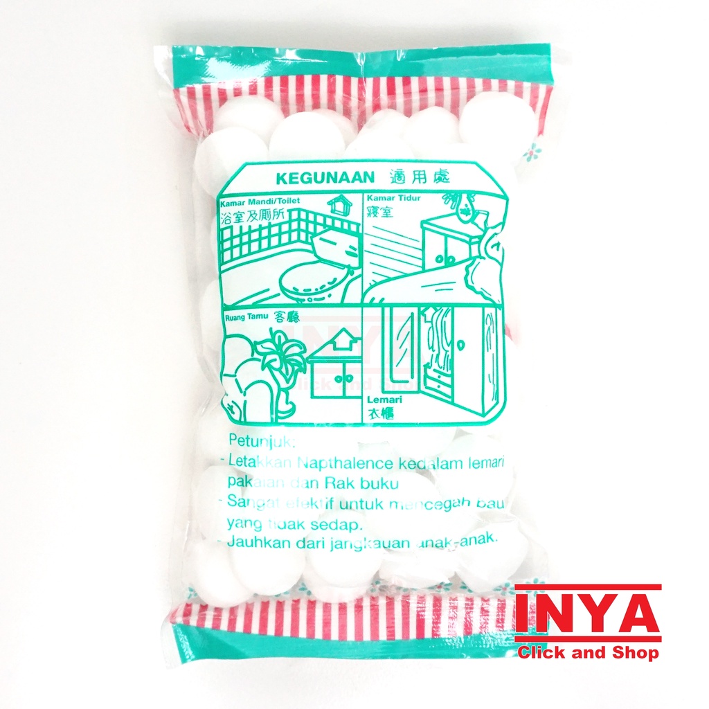 KAMPER HARUMI REFINED NAPHTHALENE BALLS 150gr - Kapur Barus