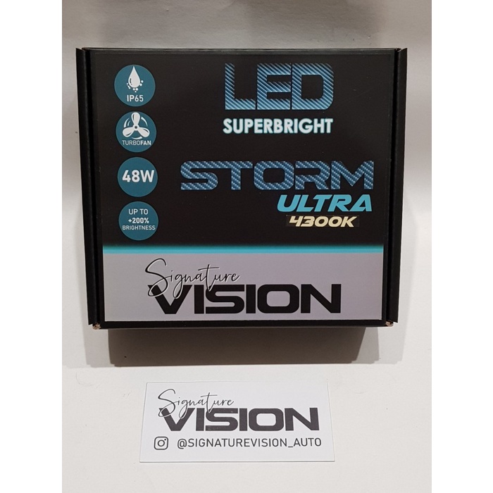 Lampu Mobil Sv Led Storm Ultra 4300K Lampu Mobil H1 H4 H7 H8 H9 H11 H16 Hb3 Hb4