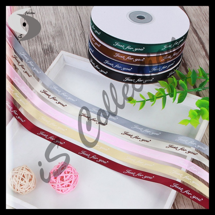 

Pita Kado Satin Hampers Ribbon JUST FOR YOU