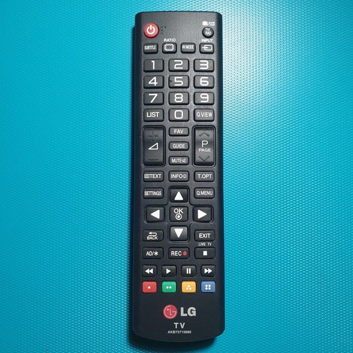 Remote Tv LG AKB73715680 Second Original